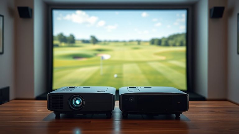 affordable golf simulator projectors