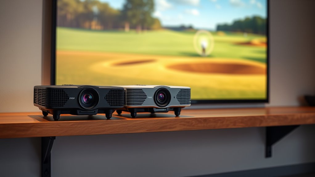 affordable golf simulator projectors