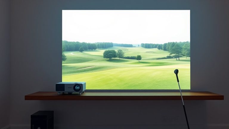 affordable golf simulator projectors
