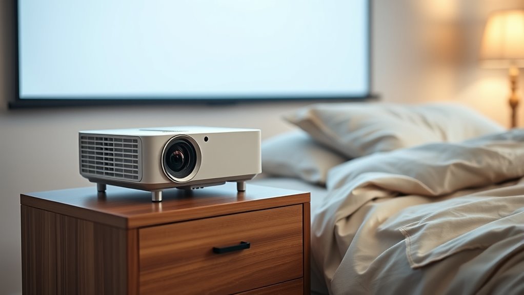 affordable high quality bedroom projector