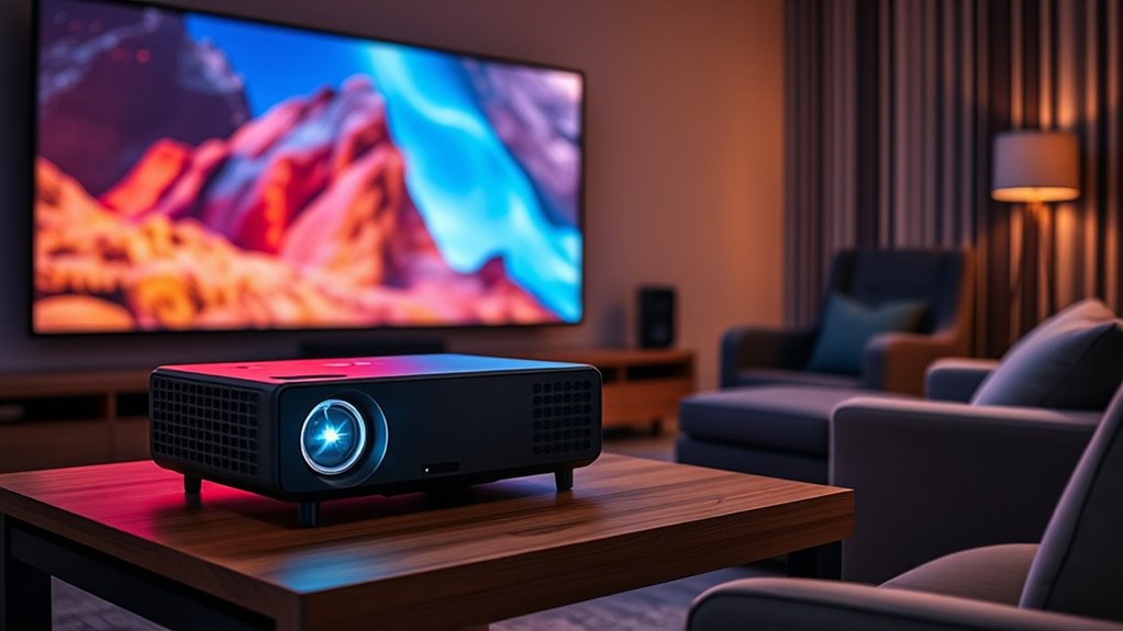 affordable high quality home projector