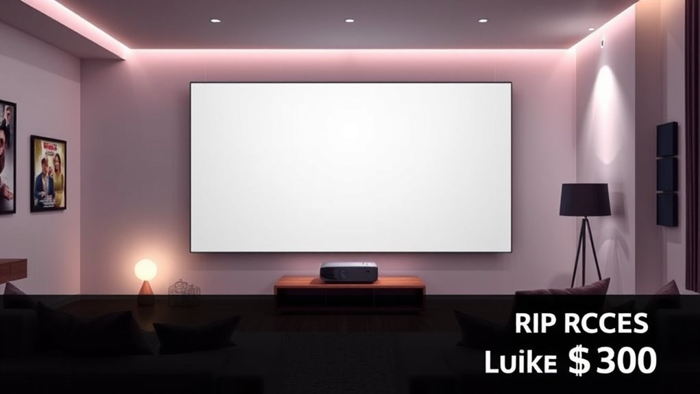affordable high quality home projector