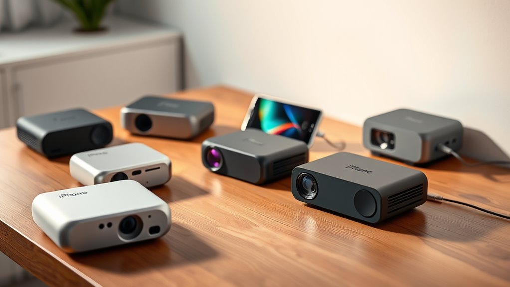 affordable iphone projectors