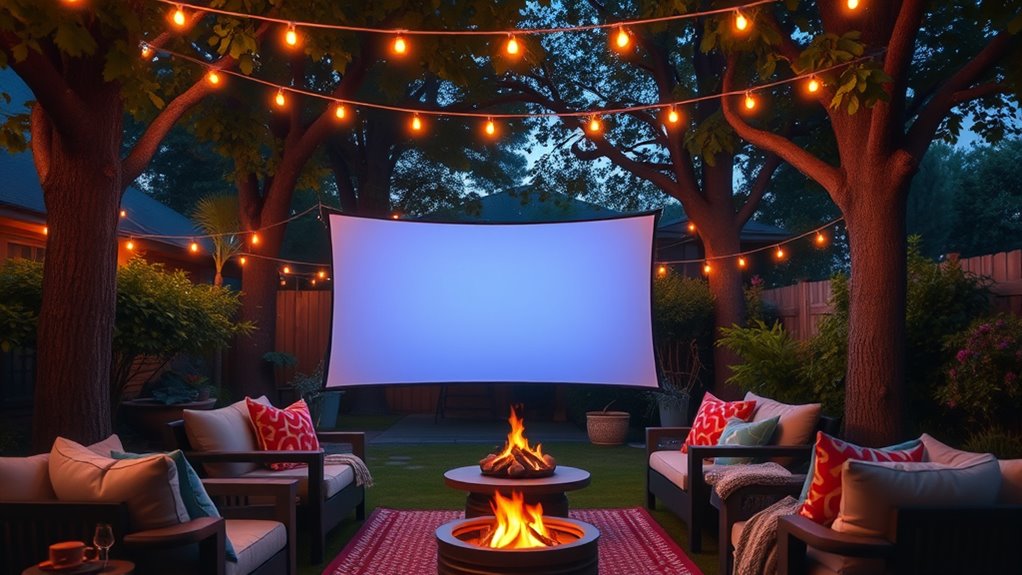 affordable outdoor movie projectors