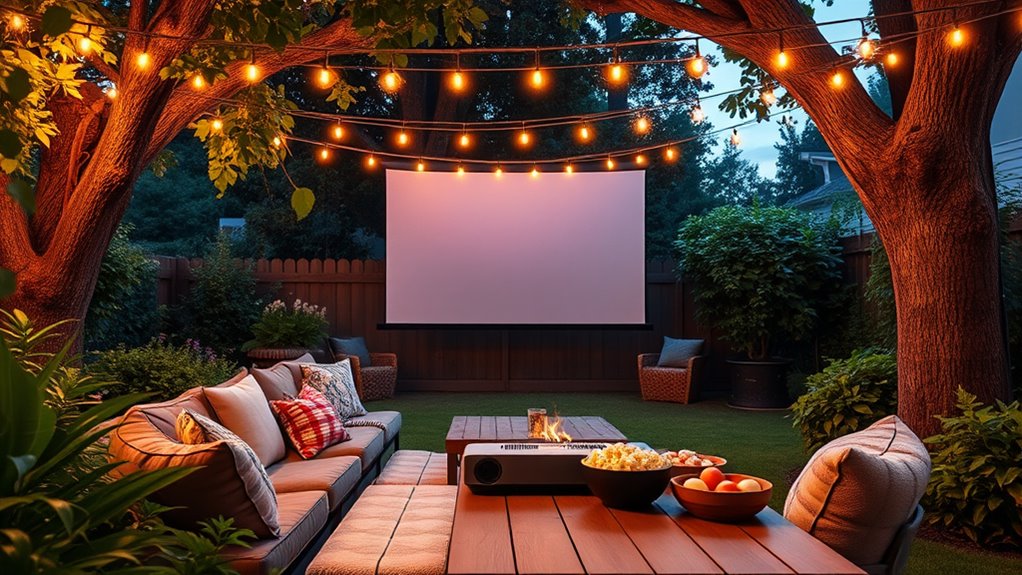 affordable outdoor projector options