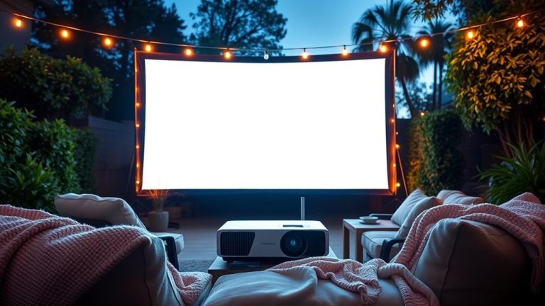 affordable outdoor projector options