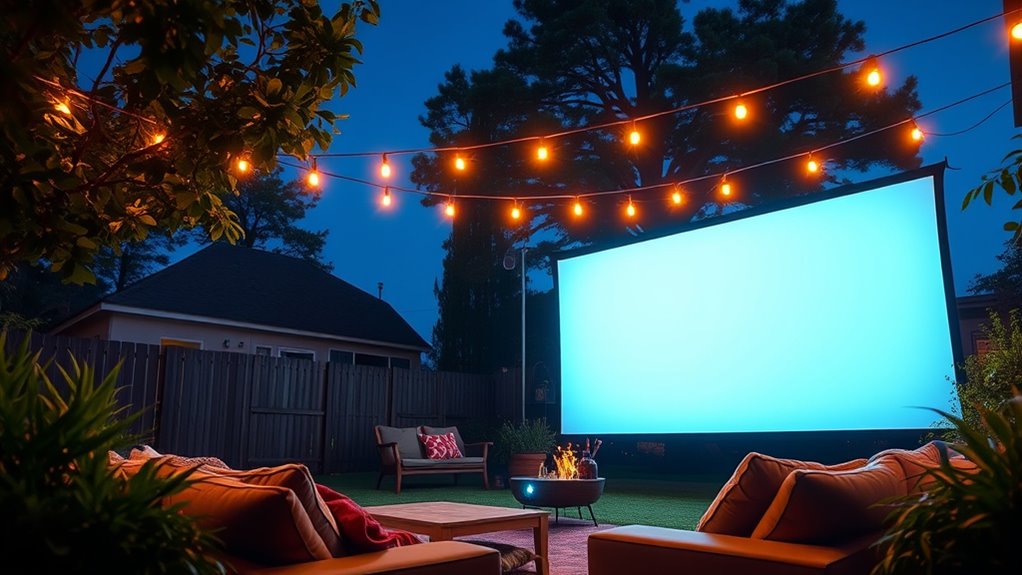 affordable outdoor projector options