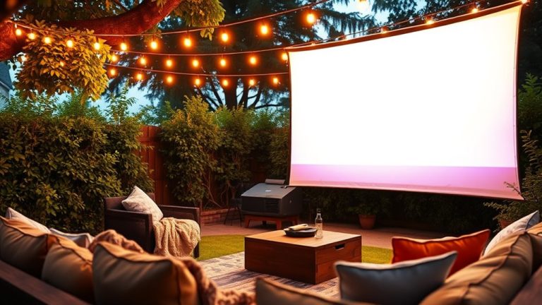affordable outdoor projector options