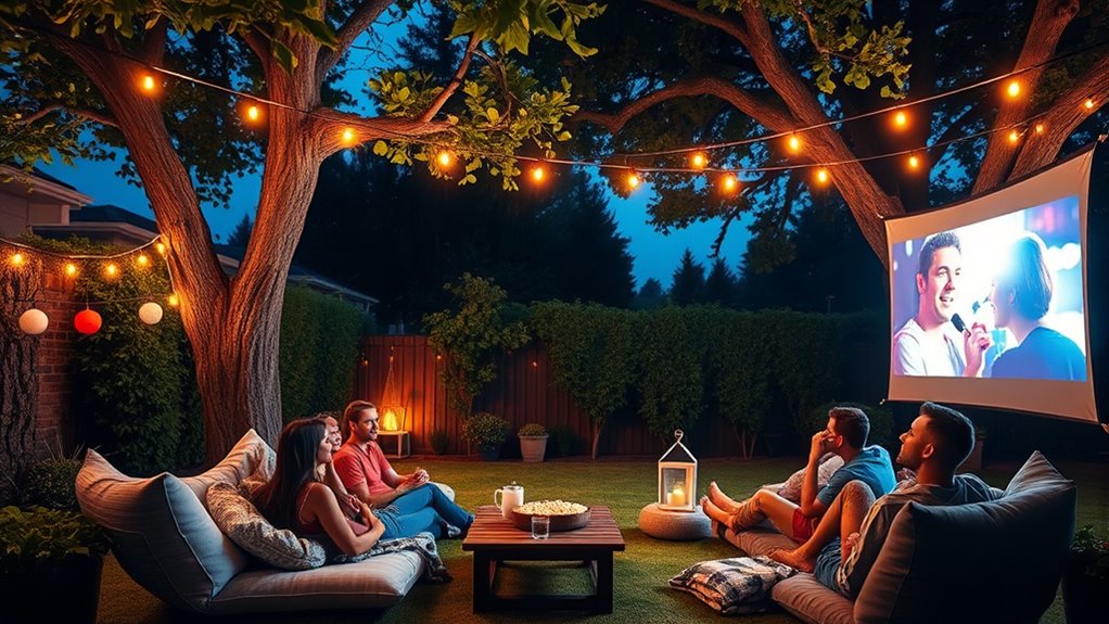 affordable outdoor projector options