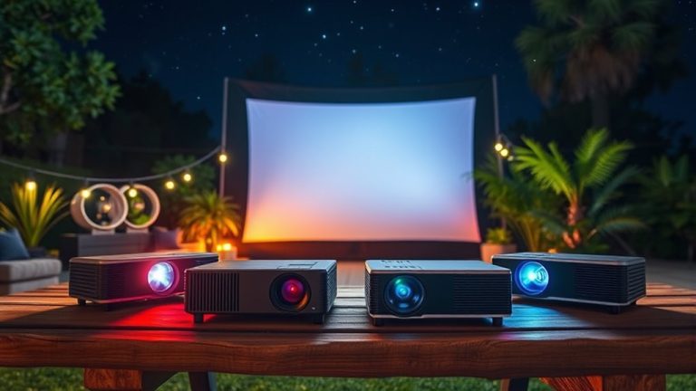 affordable outdoor projector options