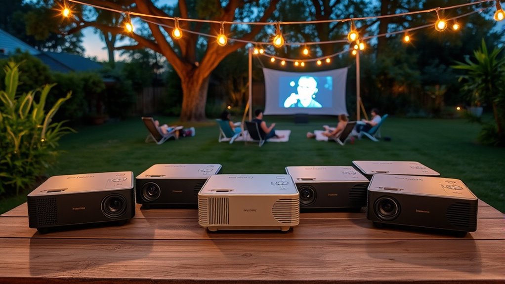 affordable outdoor projector options