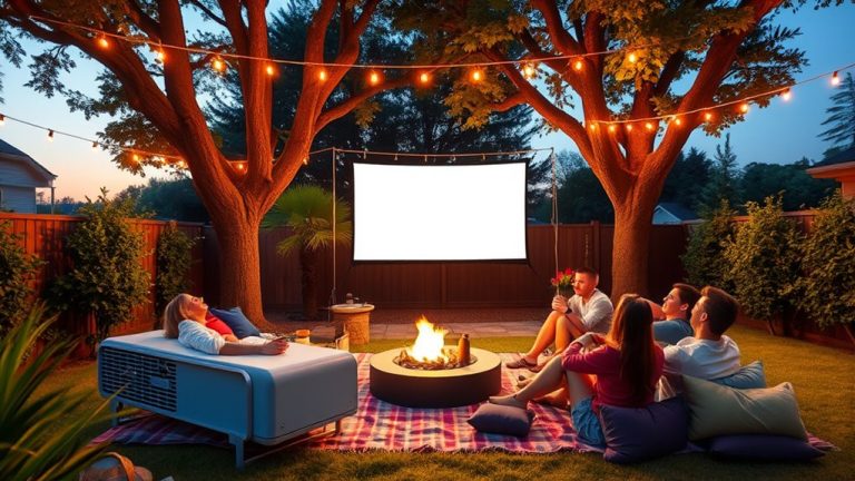 affordable outdoor projector options