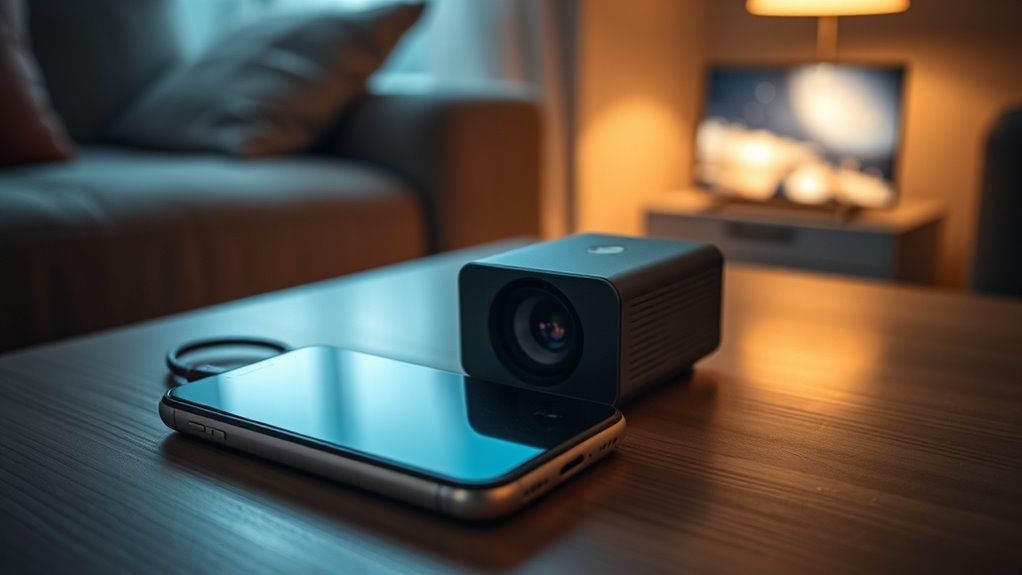 affordable portable high quality projector