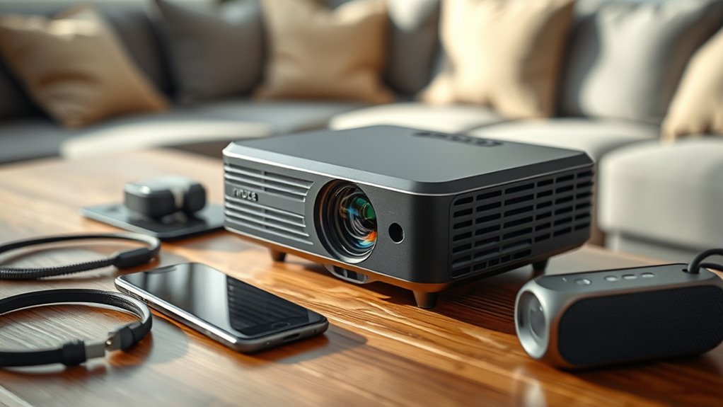 affordable portable high quality projectors