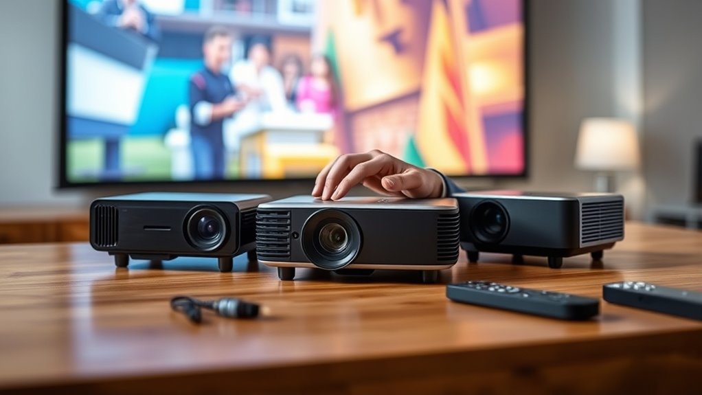 affordable portable high quality visuals