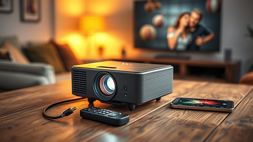 affordable portable projector essentials