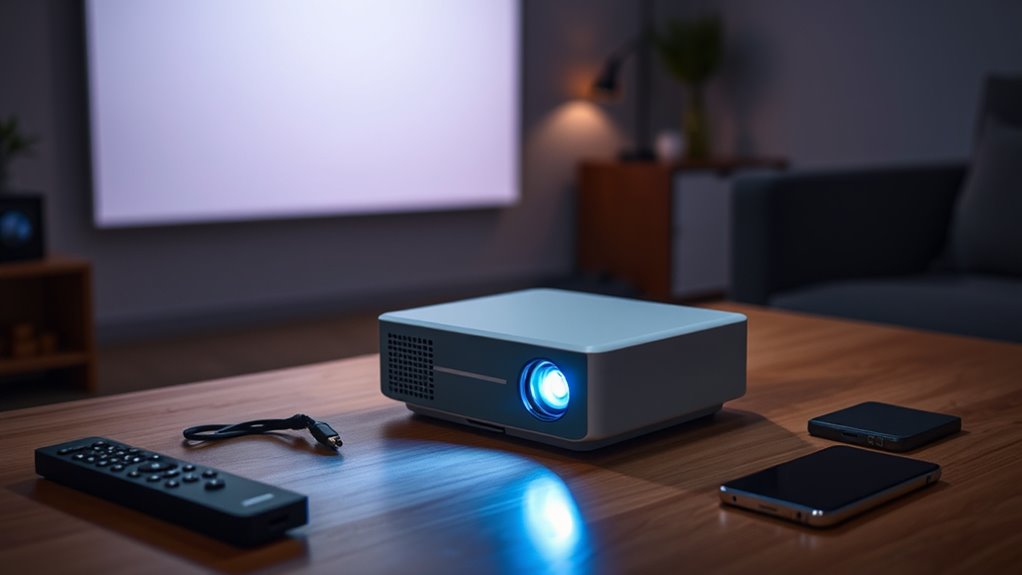 affordable portable projector features
