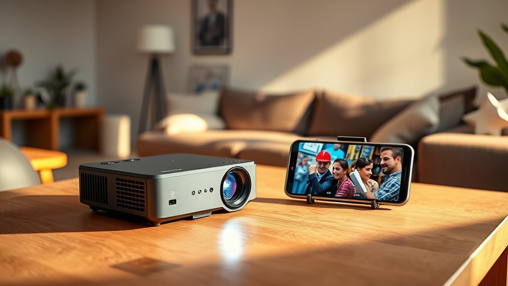 affordable portable projectors