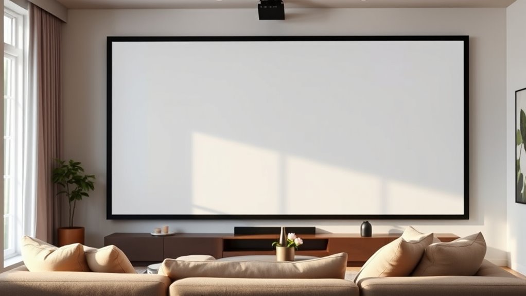 affordable projector screen options