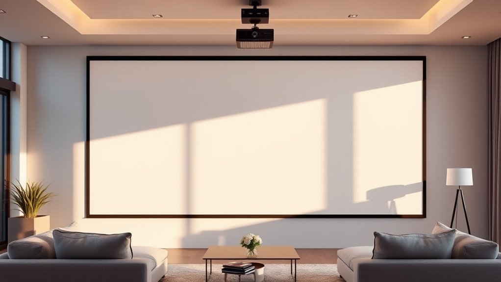 affordable projector screen options