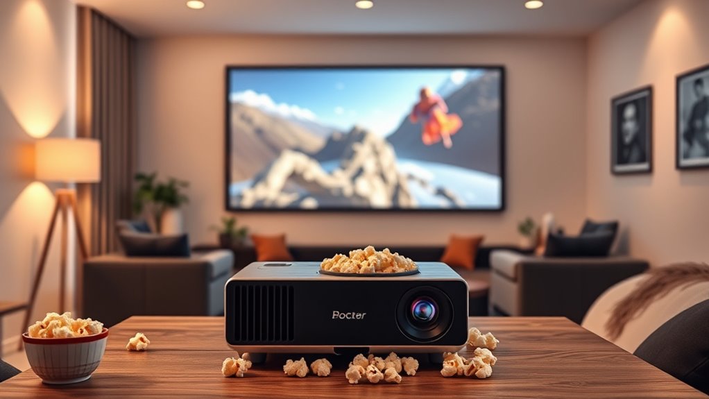 affordable projectors for movies