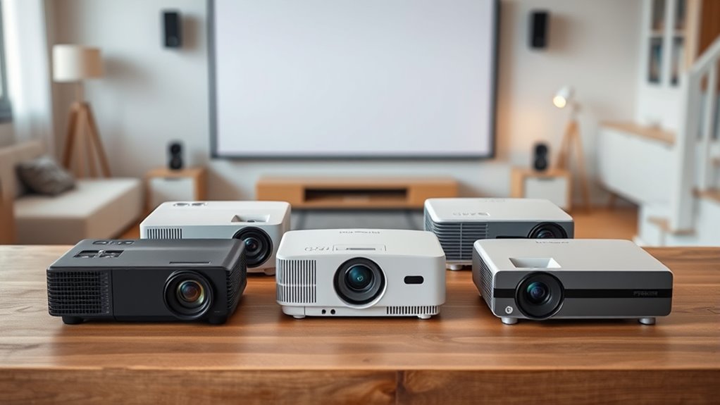 affordable projectors under 100