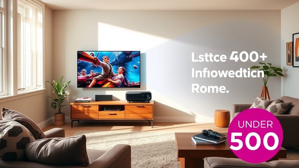 affordable short throw projectors