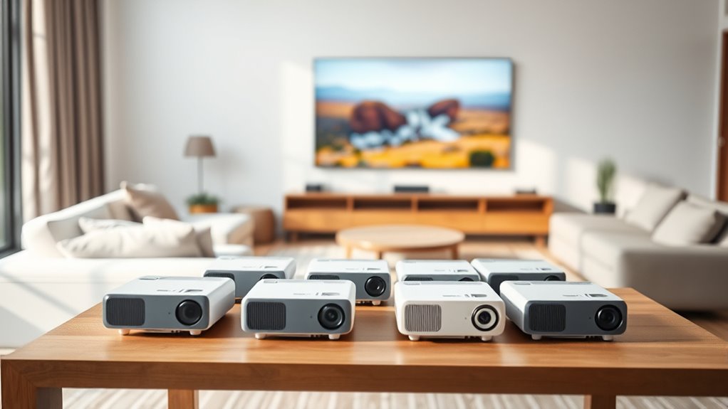 affordable short throw projectors