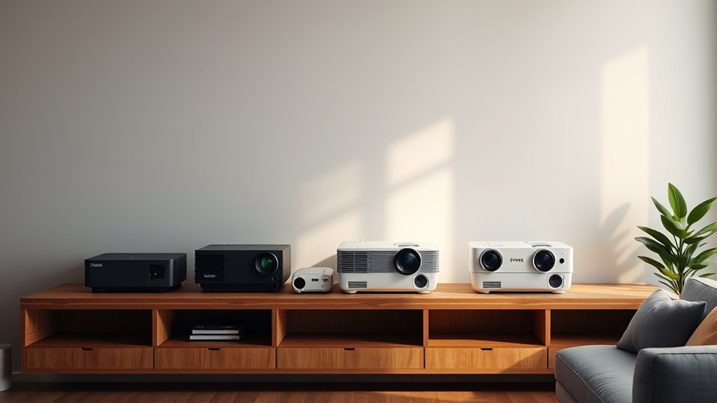 affordable short throw projectors