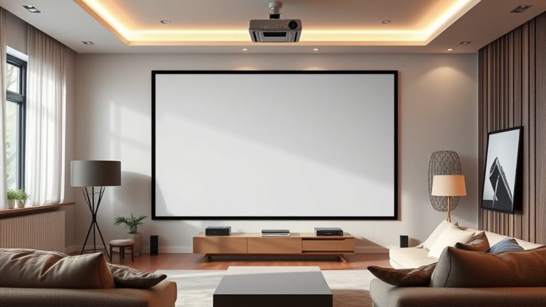 affordable top projector screens