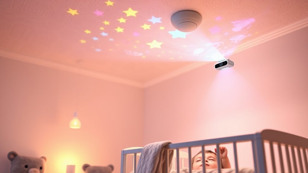 baby projector safety features