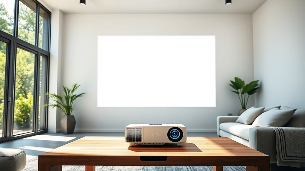 bright daylight projector options