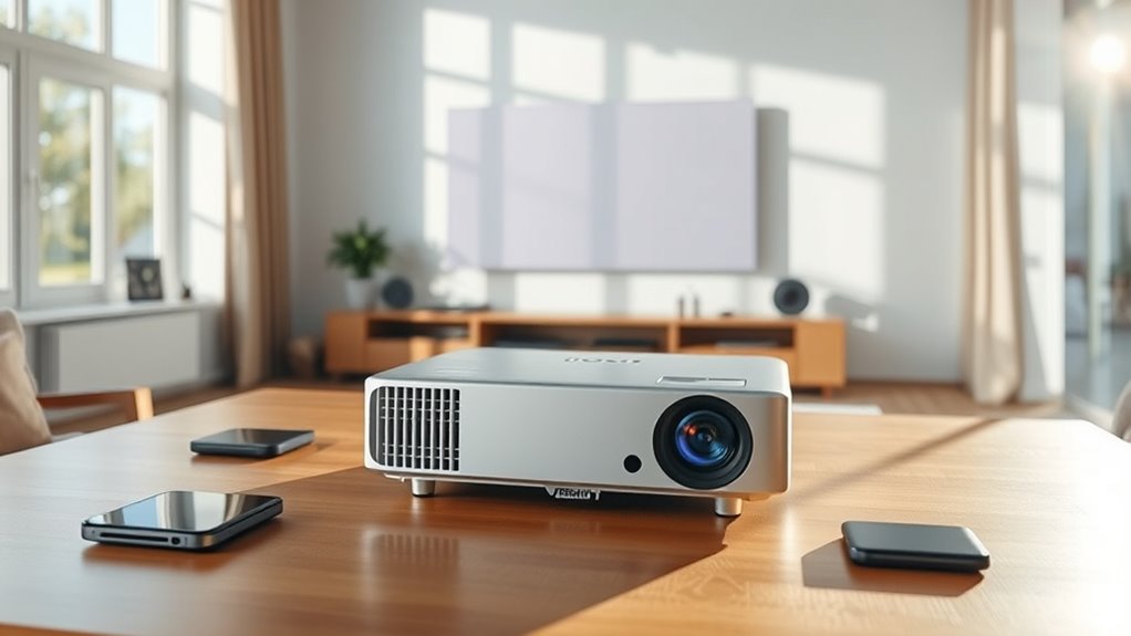 bright daytime projector options