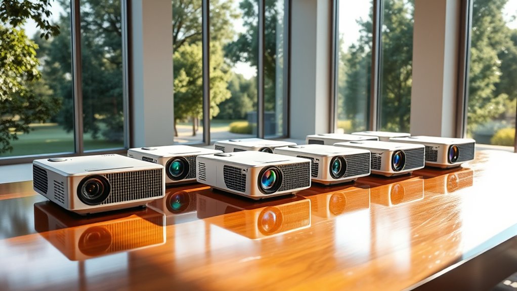 bright daytime projector options