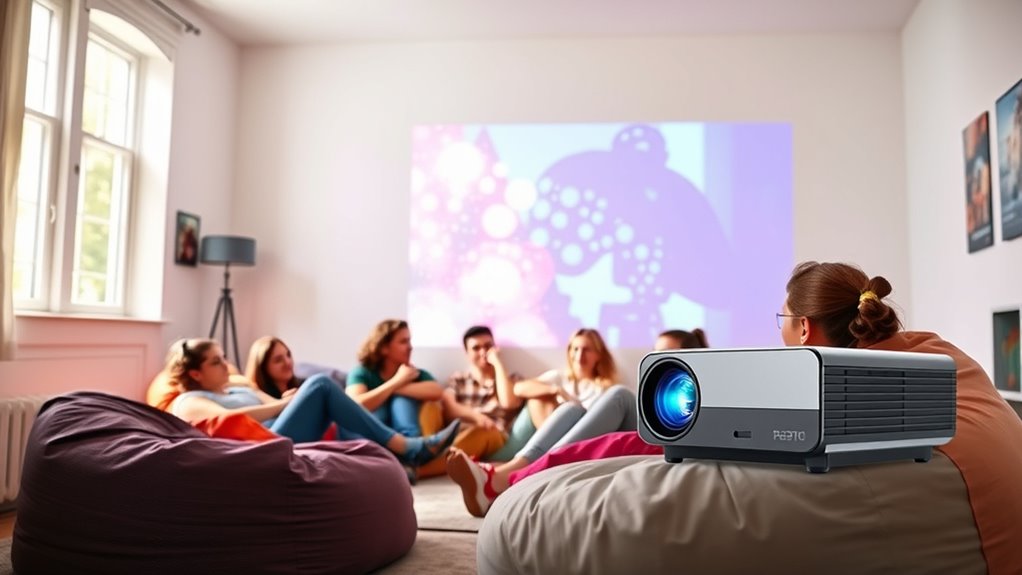 bright portable user friendly projector