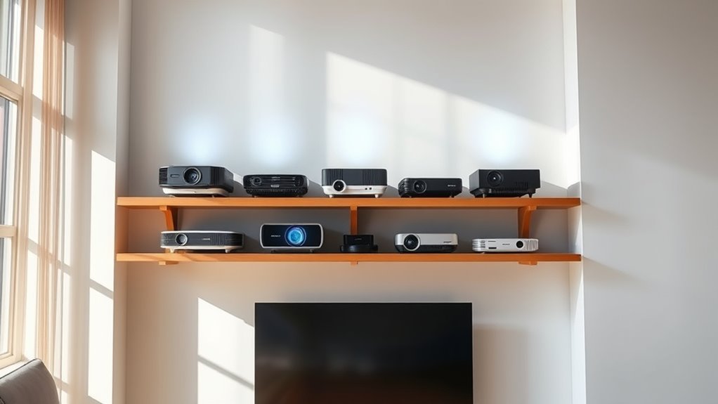 bright room projector picks