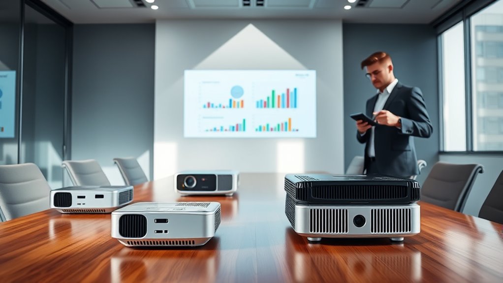 brightness connectivity portability efficiency