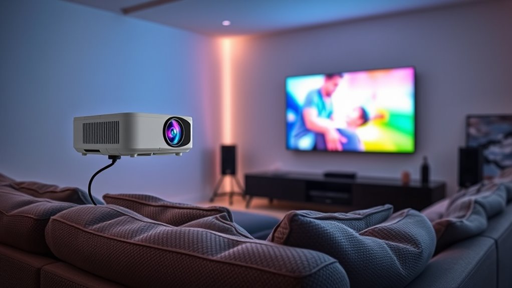 brightness resolution connectivity portability