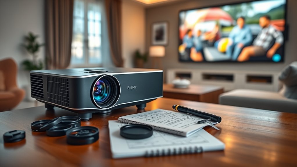 brightness resolution connectivity portability