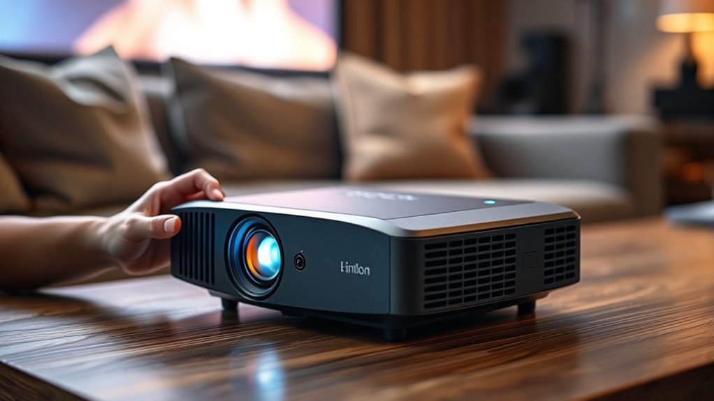 brightness resolution connectivity portability