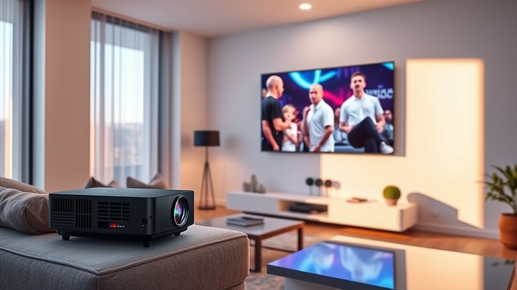 brightness resolution connectivity portability