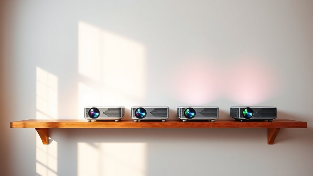 brightness resolution connectivity portability