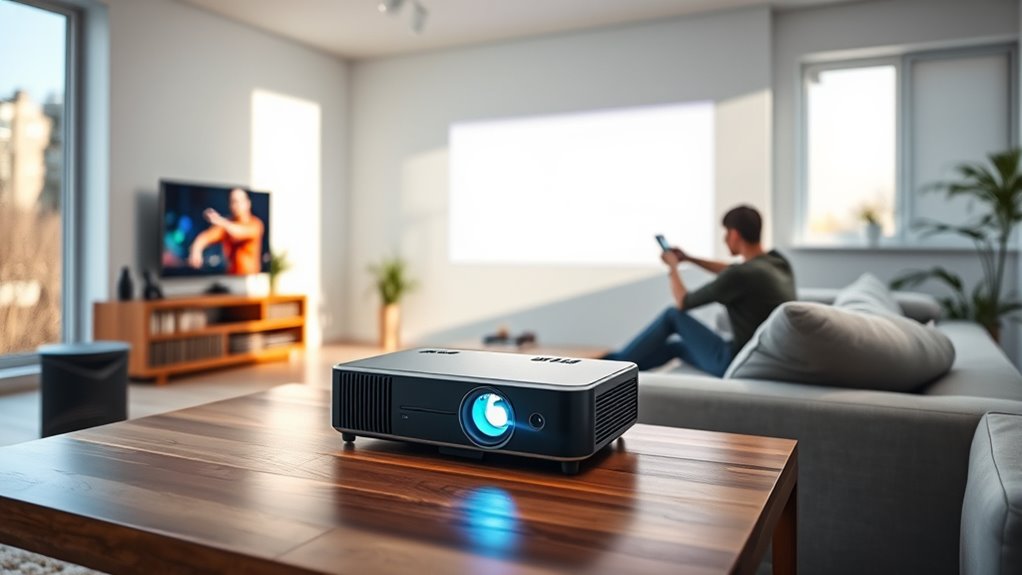 brightness resolution connectivity portability