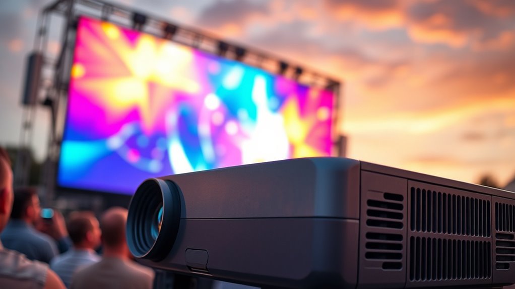 brightness resolution connectivity portability