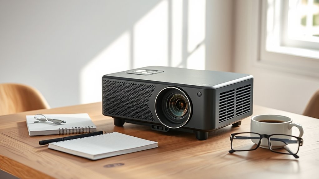 brightness resolution connectivity portability