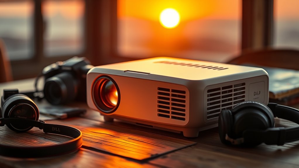 brightness resolution portability connectivity