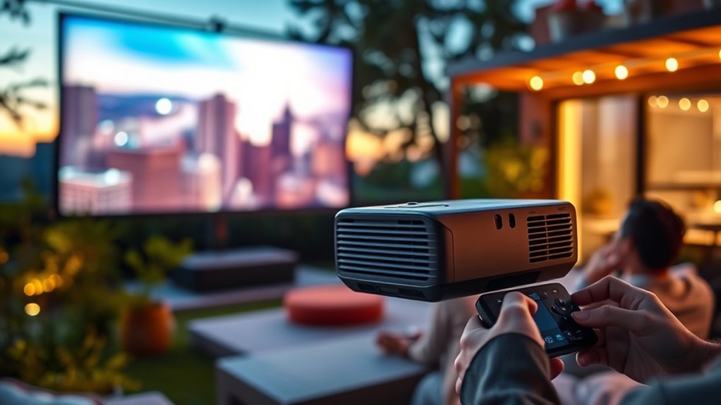 brightness resolution portability connectivity