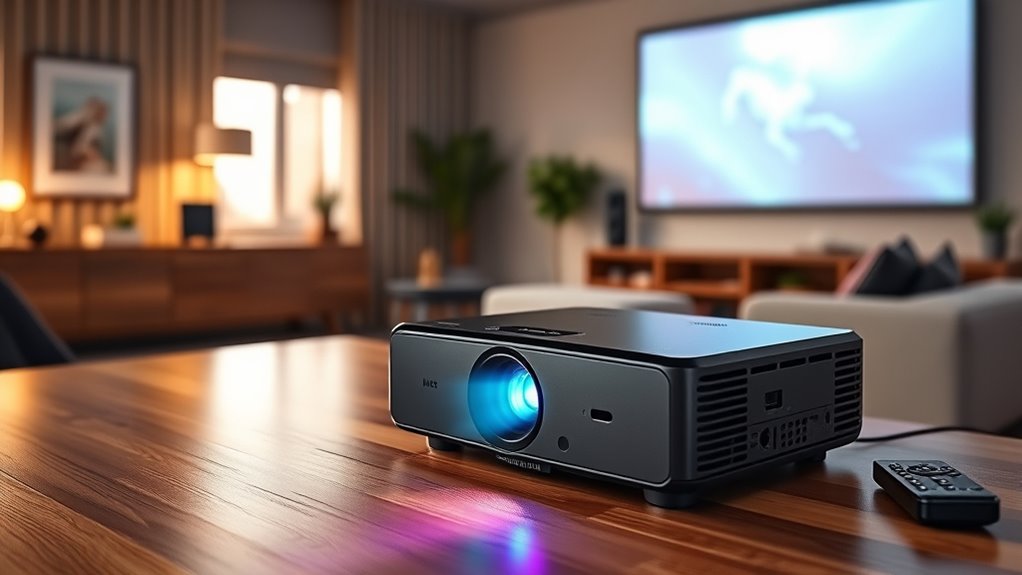 brightness resolution portability connectivity