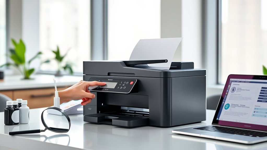 check printer selection tips