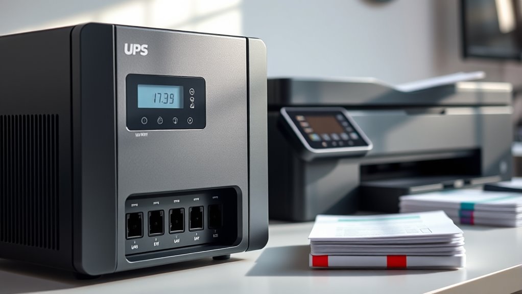 choose appropriate ups features